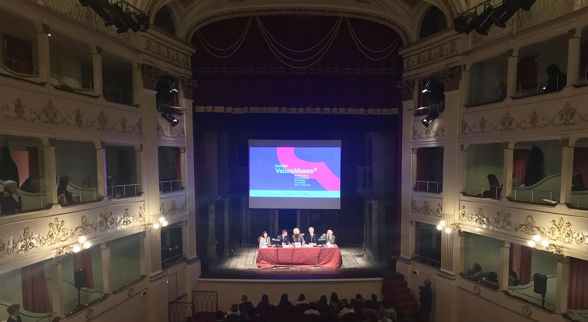 Presentazione Bando VALOREMUSEO al Teatro Niccolini